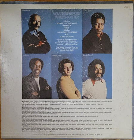Weather Report : Sweetnighter (LP, Album, Ter)