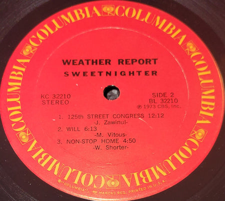 Weather Report : Sweetnighter (LP, Album, Ter)