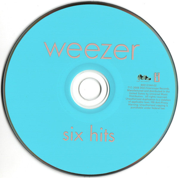 Weezer : Six Hits (CD, EP, Comp)