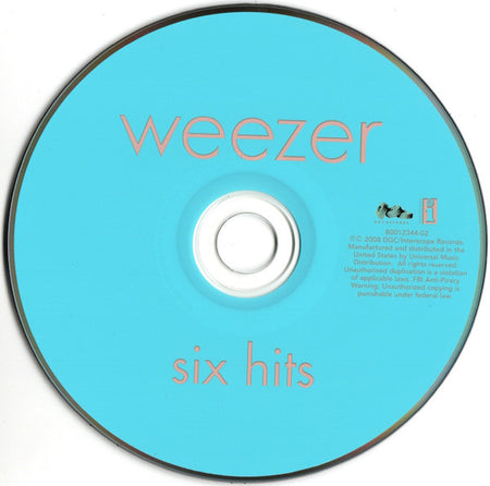 Weezer : Six Hits (CD, EP, Comp)