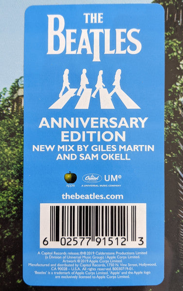 The Beatles : Abbey Road (LP, Album, RE, RM, Rem)