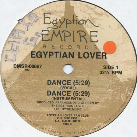 The Egyptian Lover* : Dance (12")