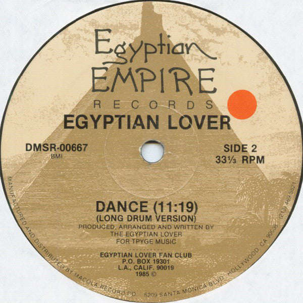 The Egyptian Lover* : Dance (12")