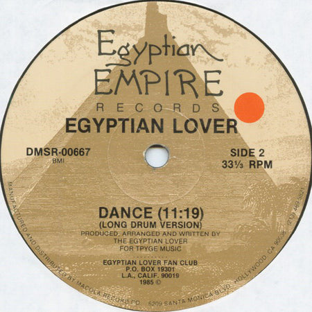 The Egyptian Lover* : Dance (12")
