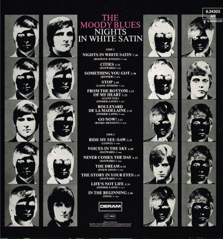 The Moody Blues : Nights In White Satin (LP, Comp)