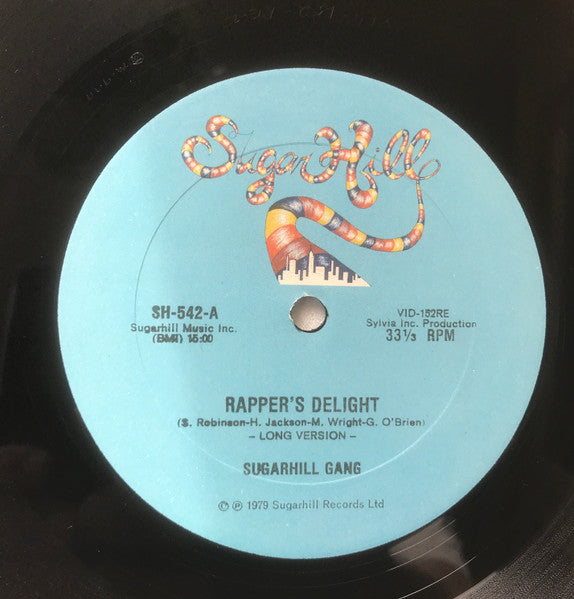 Sugarhill Gang : Rapper's Delight (12")