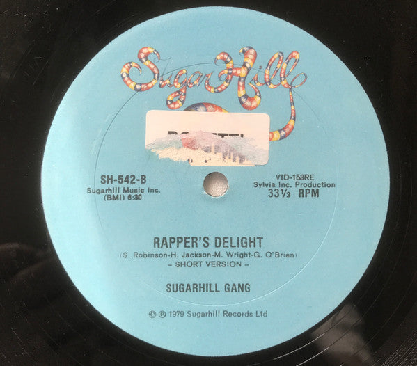 Sugarhill Gang : Rapper's Delight (12")