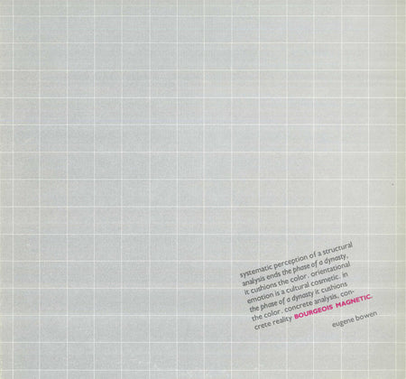Eugene Bowen : Bourgeois Magnetic (12", MiniAlbum)