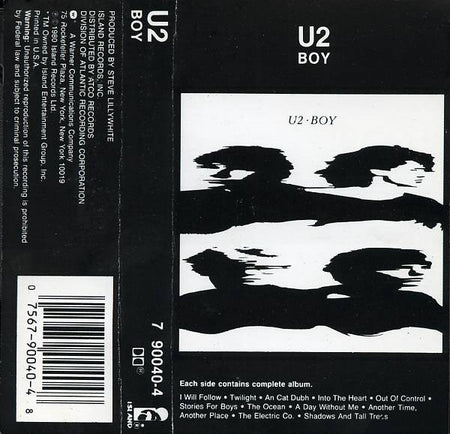 U2 : Boy (Cass, Album, Dol)