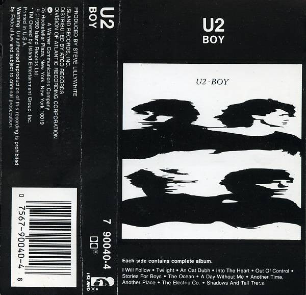 U2 : Boy (Cass, Album, Dol)