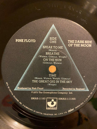 Pink Floyd : The Dark Side Of The Moon (LP, Album, RP,  Ja)