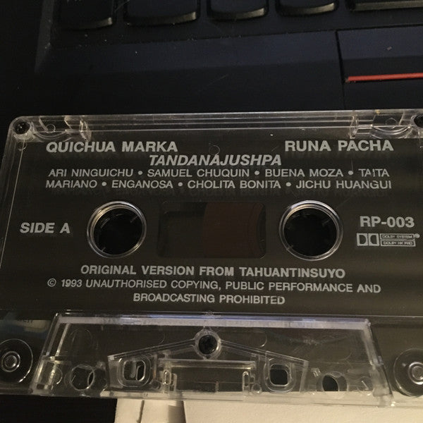 Runa Pacha : Music From The Andes (Cass, Album)
