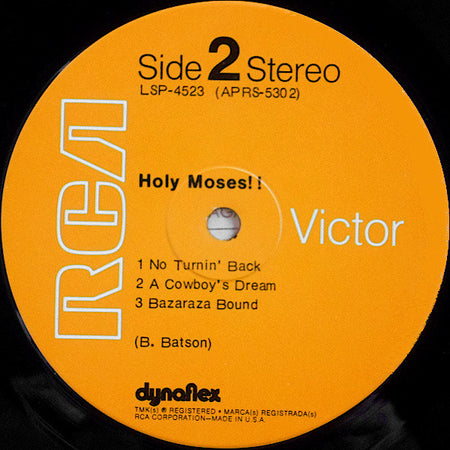 Holy Moses!!* : Holy Moses!! (LP, Album, Hol)