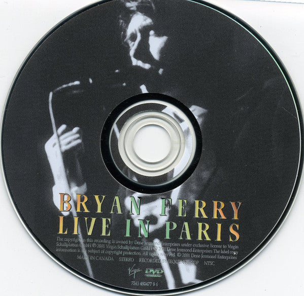 Bryan Ferry : Live In Paris (DVD-V, RE, NTSC)