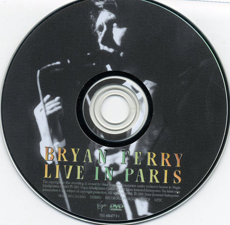 Bryan Ferry : Live In Paris (DVD-V, RE, NTSC)