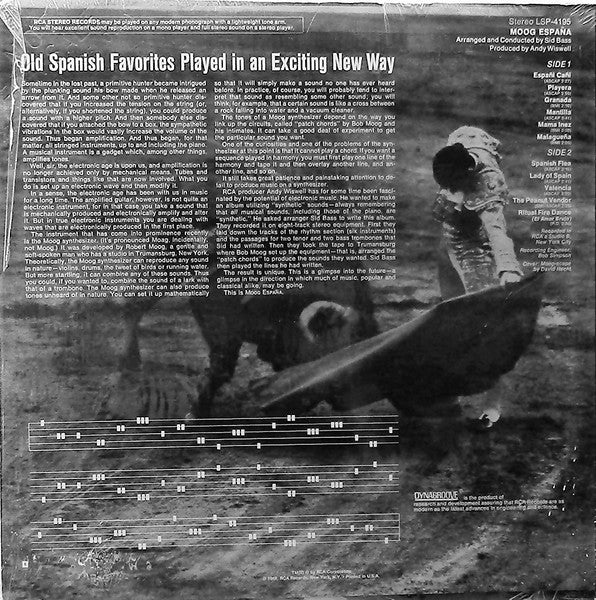 Sid Bass : Moog España (LP, Album, Ind)