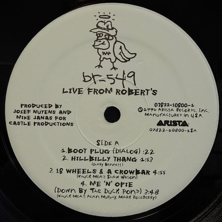 BR549 : Live From Robert's (12", EP)