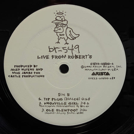 BR549 : Live From Robert's (12", EP)