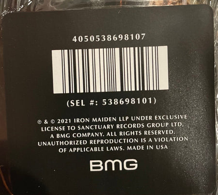 Iron Maiden : Senjutsu (3xLP, Album, Ltd, Sil)