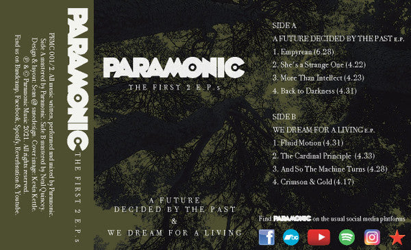 Paramonic : The First 2 E.P.s (Cass, Comp, Ltd, C46)