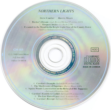 Northern Lights (17) : Harp & Hammer Dulcimer (CD, Album)