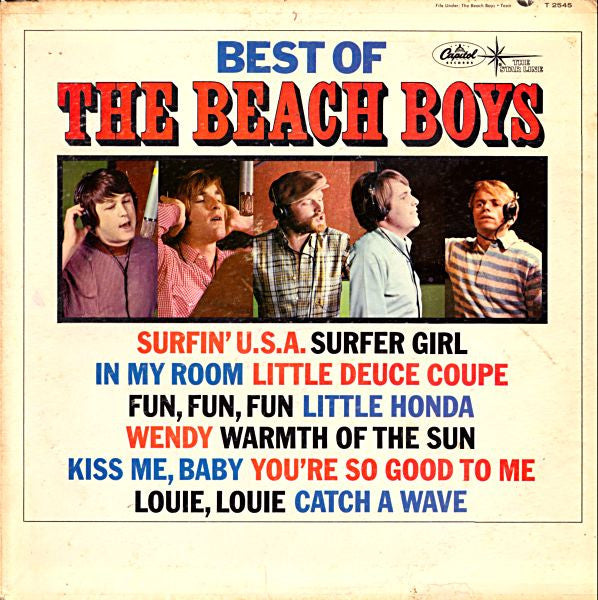 The Beach Boys : Best Of The Beach Boys - Vol. 1 (LP, Comp, Mono, Scr)