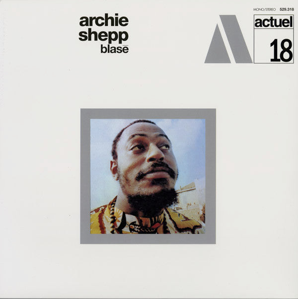 Archie Shepp : Blasé (LP, Album, Ltd, RE, 180)