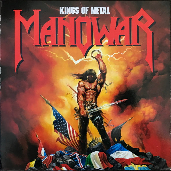 Manowar : Kings Of Metal (LP, Album, Spe)