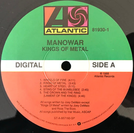 Manowar : Kings Of Metal (LP, Album, Spe)