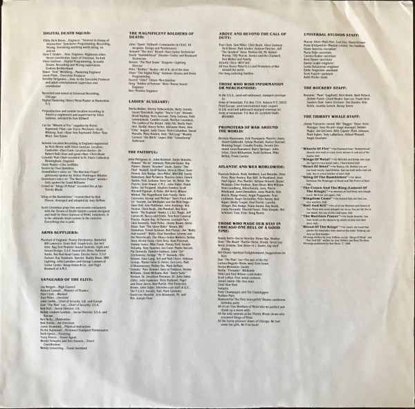 Manowar : Kings Of Metal (LP, Album, Spe)
