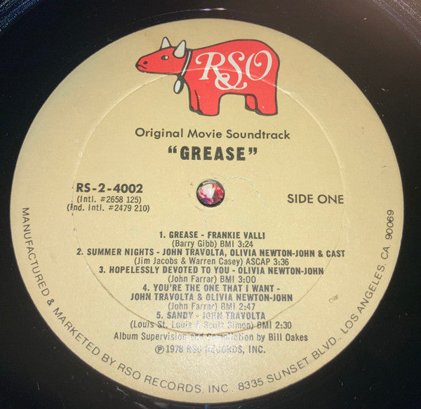 Various : Grease (The Original Soundtrack From The Motion Picture) (2xLP, Album, Ter)