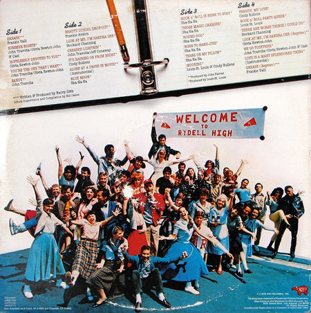 Various : Grease (The Original Soundtrack From The Motion Picture) (2xLP, Album, Ter)