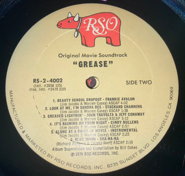Various : Grease (The Original Soundtrack From The Motion Picture) (2xLP, Album, Ter)