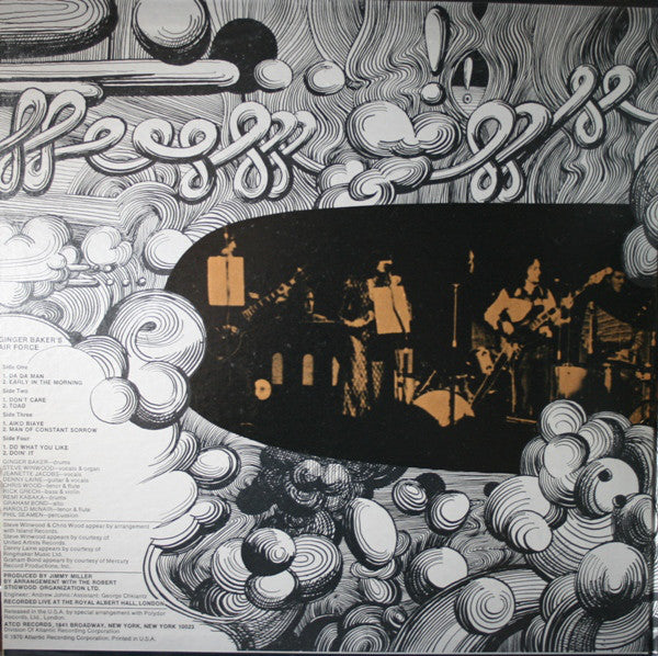 Ginger Baker's Air Force : Ginger Baker's Air Force (2xLP, Album, Ter)