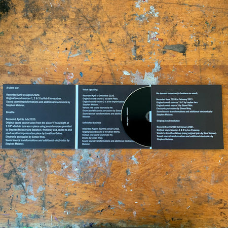 SRMeixner : A Silent War (CD, Album)