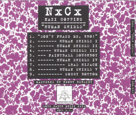 Nazi Coffins : Human Shield (CDr, Album)