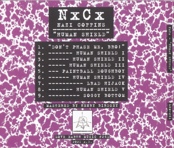 Nazi Coffins : Human Shield (CDr, Album)