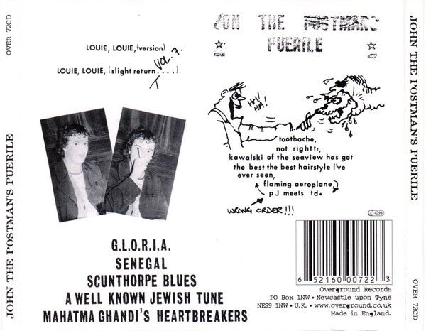 John The Postman : John The Postman's Puerile (CD, Comp)