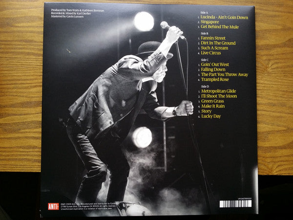 Tom Waits : Glitter And Doom Live (2xLP, Album)