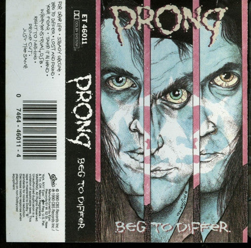 Prong : Beg To Differ (Cass, Album, Dol)