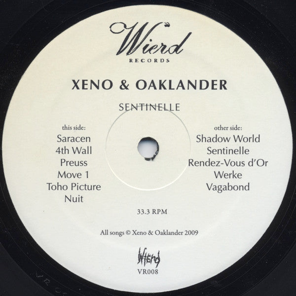 Xeno & Oaklander* : Sentinelle (LP, Album)