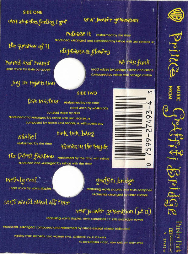 Prince : Graffiti Bridge (Cass, Album, Dol)