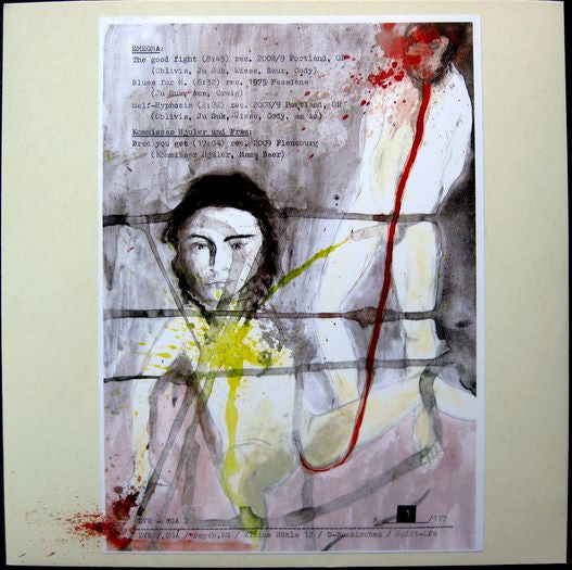 Smegma / Kommissar Hjuler Und Frau : Split (LP, Ltd)