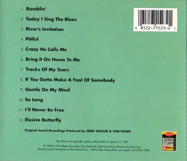 Aretha Franklin : Soul '69 (CD, Album, RE, RM)