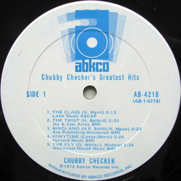 Chubby Checker : Greatest Hits (2xLP, Comp, Mono)