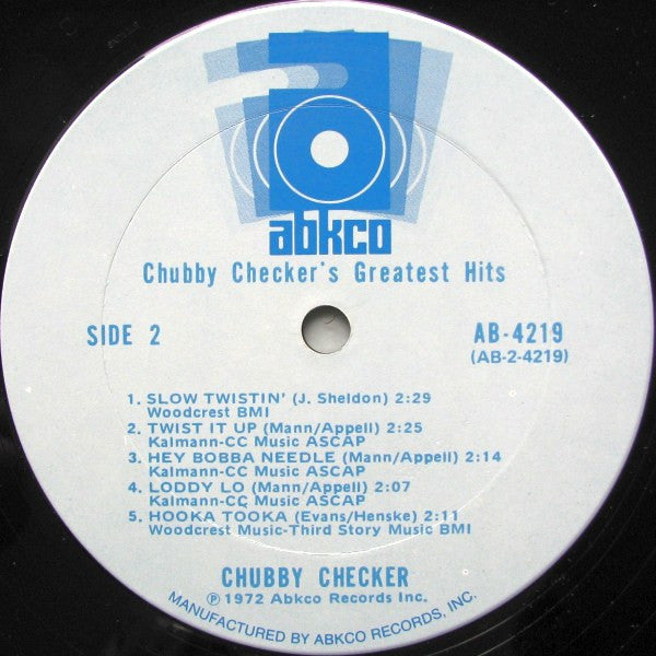 Chubby Checker : Greatest Hits (2xLP, Comp, Mono)