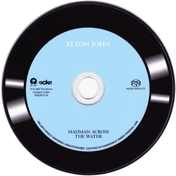 Elton John : Madman Across The Water (SACD, Hybrid, Multichannel, Album, RE, RM)