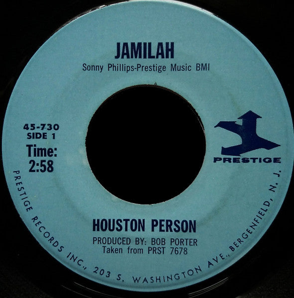 Houston Person : Jamilah / Goodness (7")