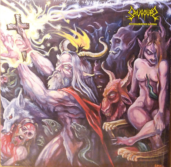 Saviours : Accelerated Living (2x12", Album)