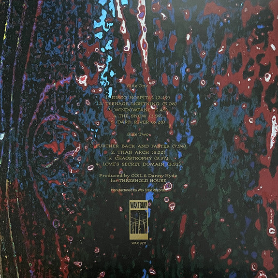 Coil : Love's Secret Domain (LP, Album, Ltd, RE, RM, Dar)
